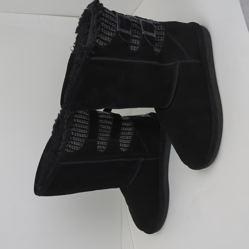 Bearpaw Suede Boshie Boots